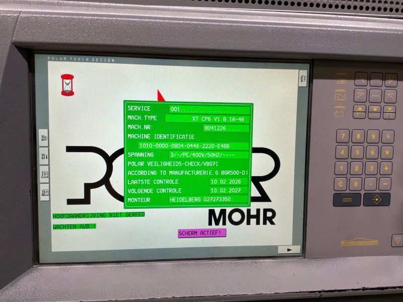 2011 Polar Pacer 137ATXT Autotrim High-Quality Cutting Machine