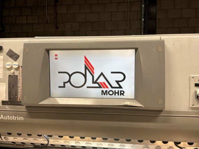 2011 Polar 137 AT XT Plus Autotrim High-Quality Cutting Machine