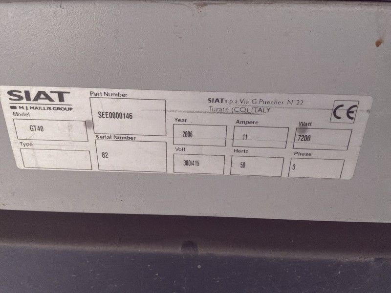 Siat TF-4022 Shrink Tunnel