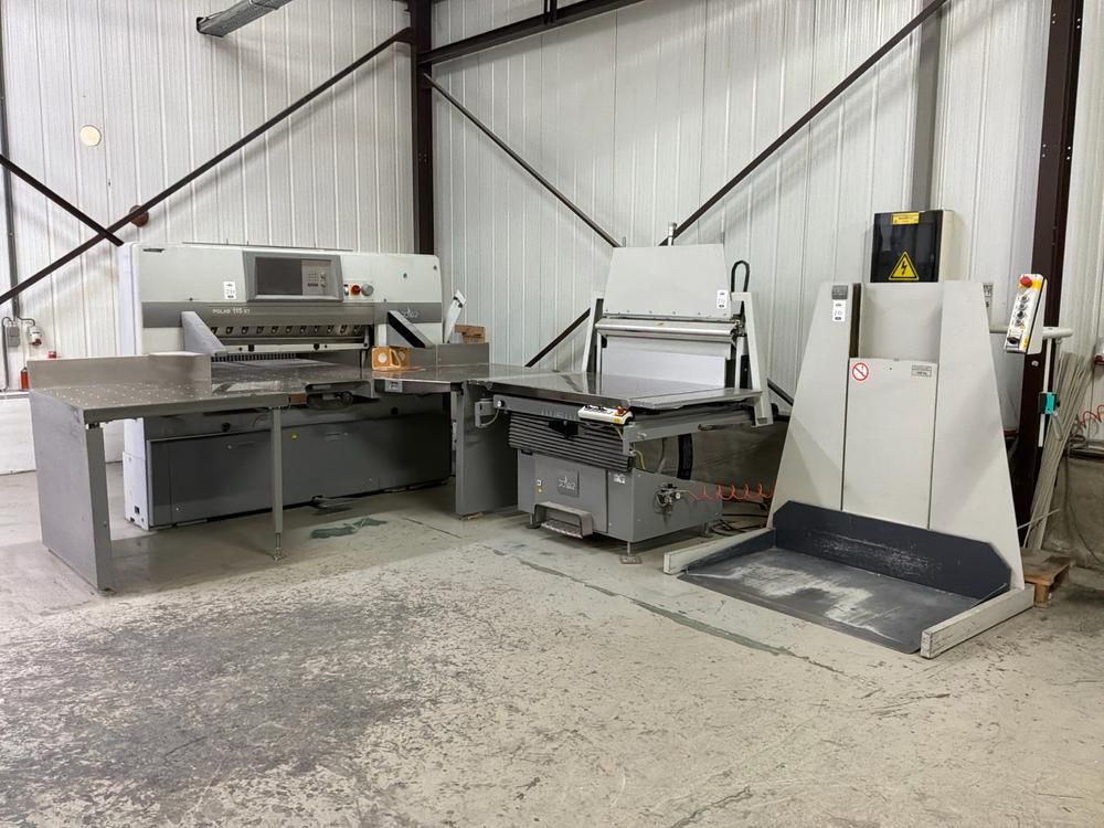 2008 Polar 115XT High-Performance Cutting Machine Line