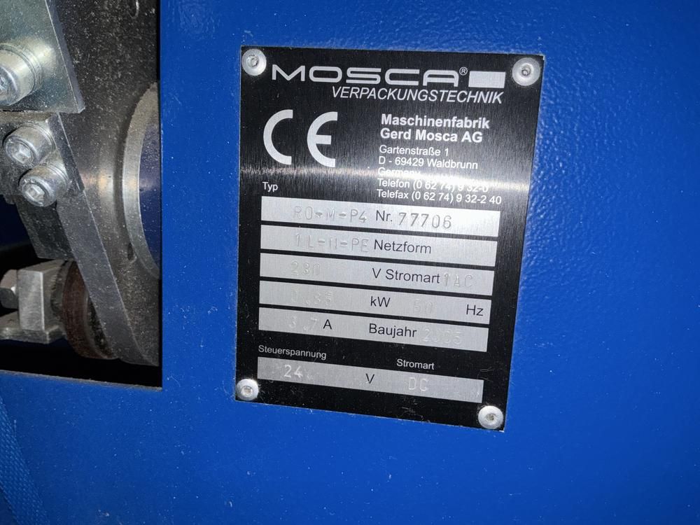 2005 Mosca RO-M-P4 Strapping Machine