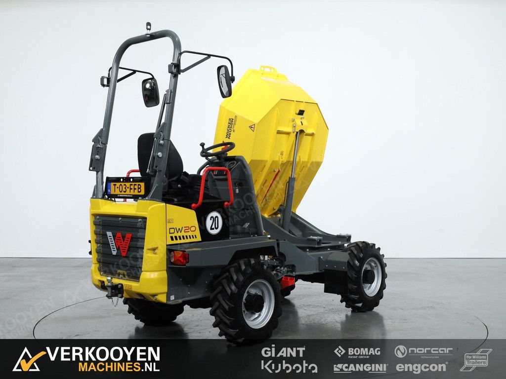 2022 Wacker Neuson DW20 Swivel Dumper VV1260
