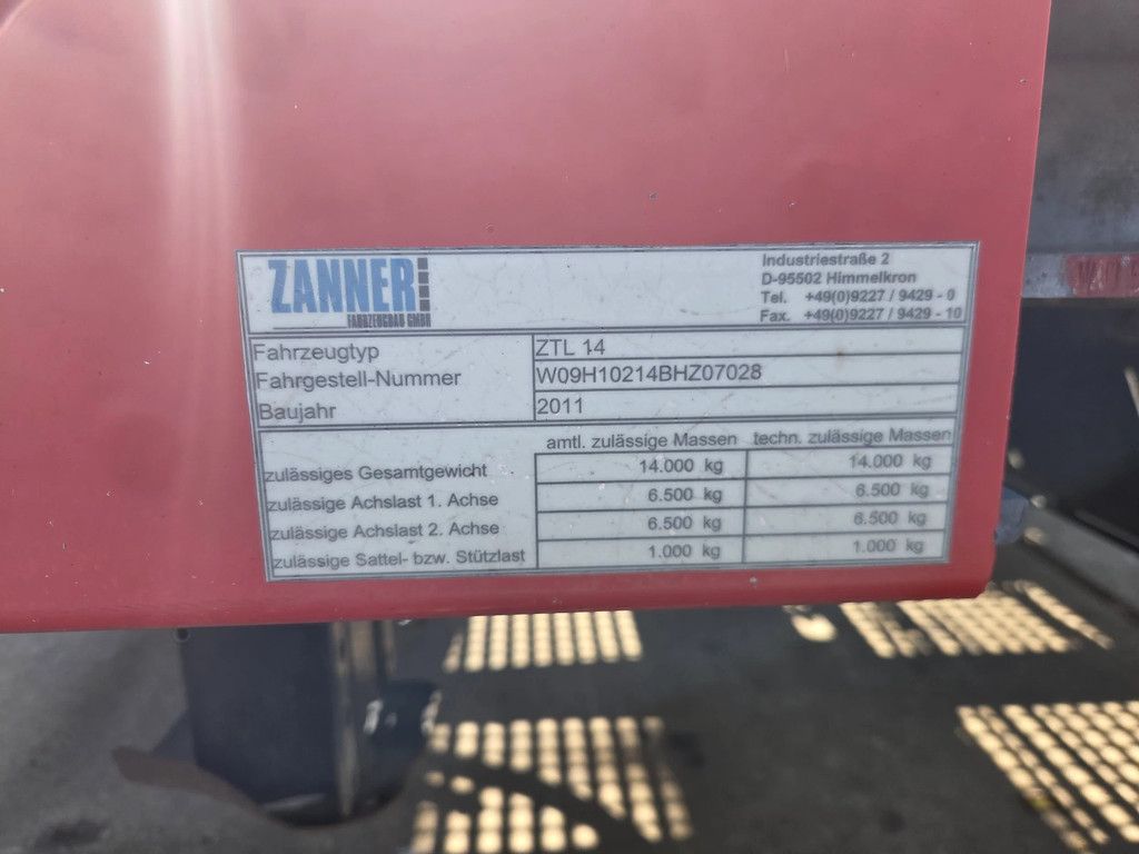 Diversen 2 as middenas ZLT 14
