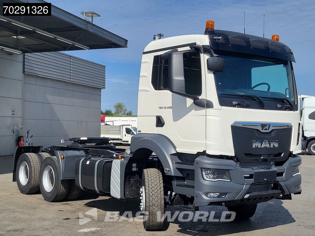 MAN TGS 33.400 6X4 NEW! Full-Steel Big-Axle Drumbrakes LED Euro 2