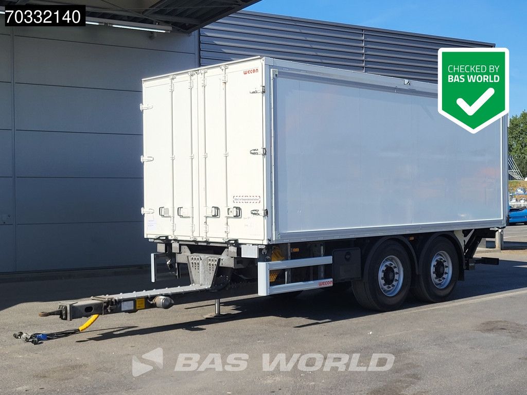 Wecon AKZ 218 2 axles Ladebordwand Durchlaufsystem LBW