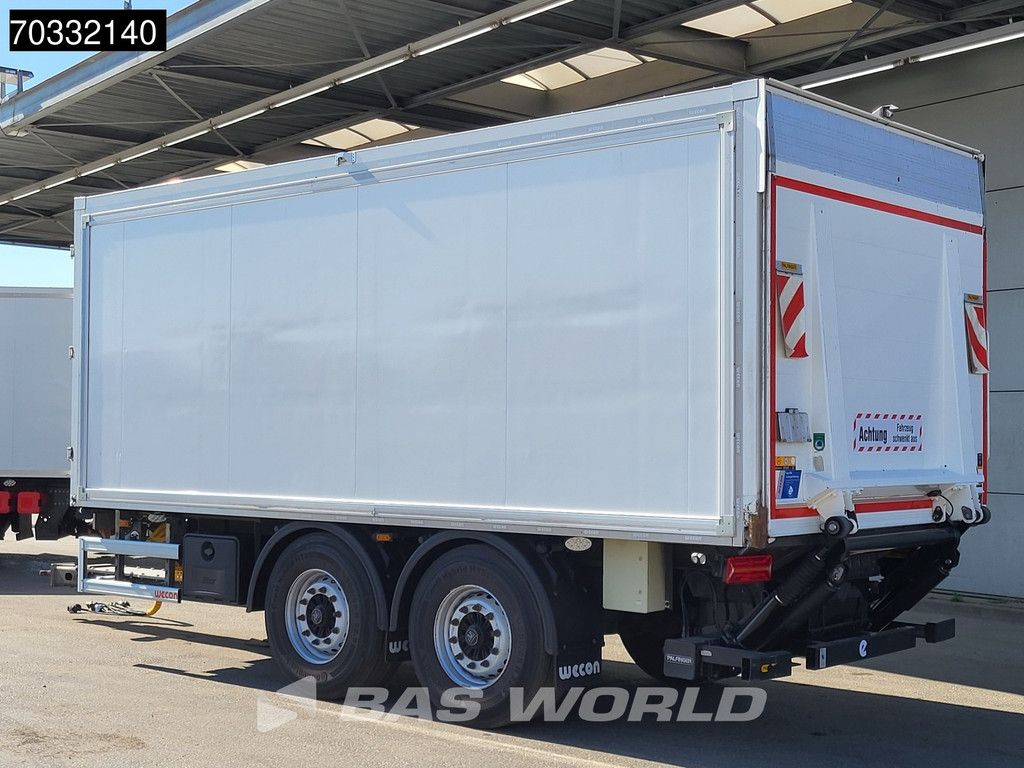 Wecon AKZ 218 2 axles Ladebordwand Durchlaufsystem LBW
