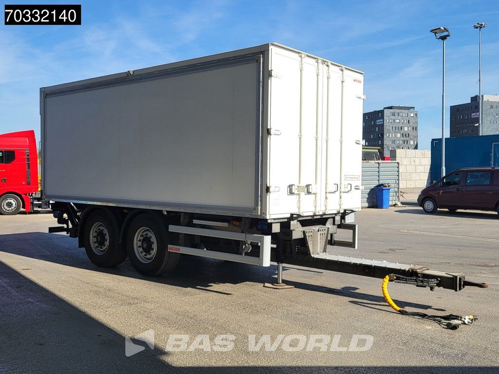 Wecon AKZ 218 2 axles Ladebordwand Durchlaufsystem LBW