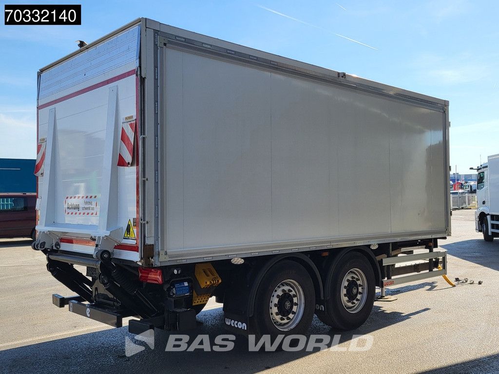 Wecon AKZ 218 2 axles Ladebordwand Durchlaufsystem LBW