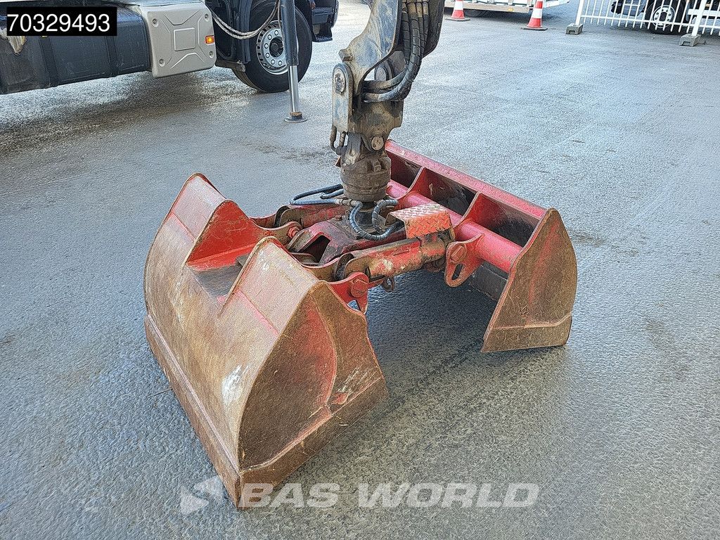 Renault C 480 8X4 Palfinger Q170Z95TR Kran Crane 20 tons hooklift Lift+steering Axle