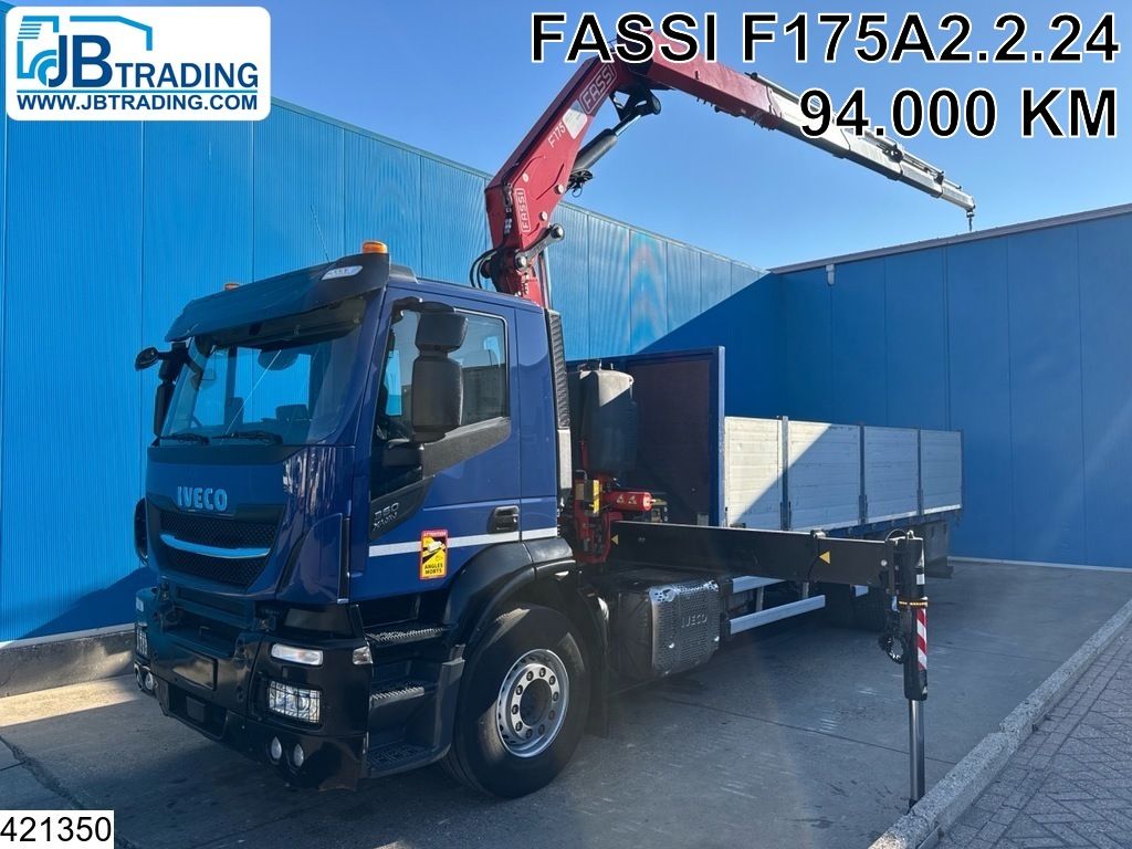 Iveco Stralis 360 X-way EURO 6, FASSI, REMOTE, ACC, 94.000 KM
