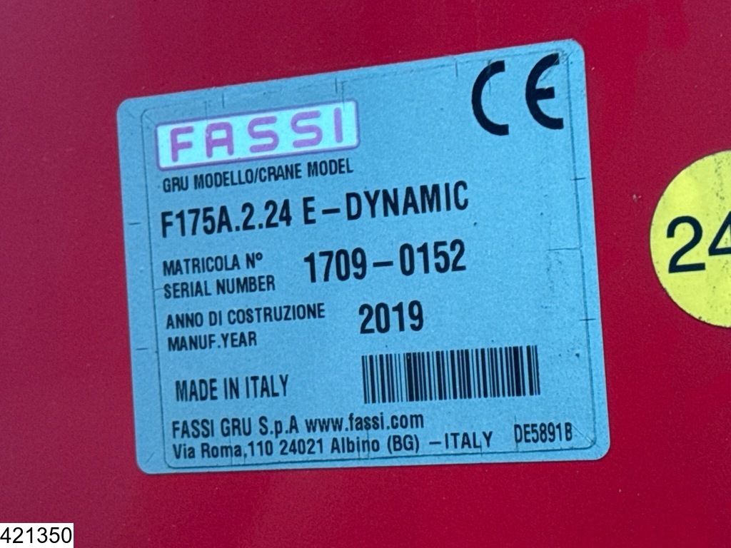 Iveco Stralis 360 X-way EURO 6, FASSI, REMOTE, ACC, 94.000 KM