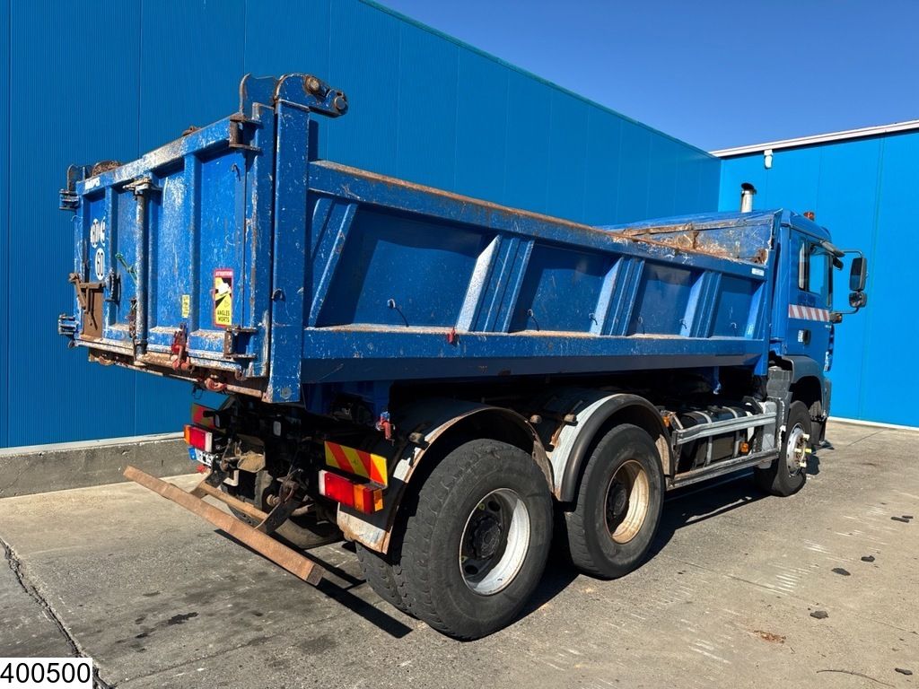 MAN TGA 33 410 6x4 Meiller, Steel suspension, Manual