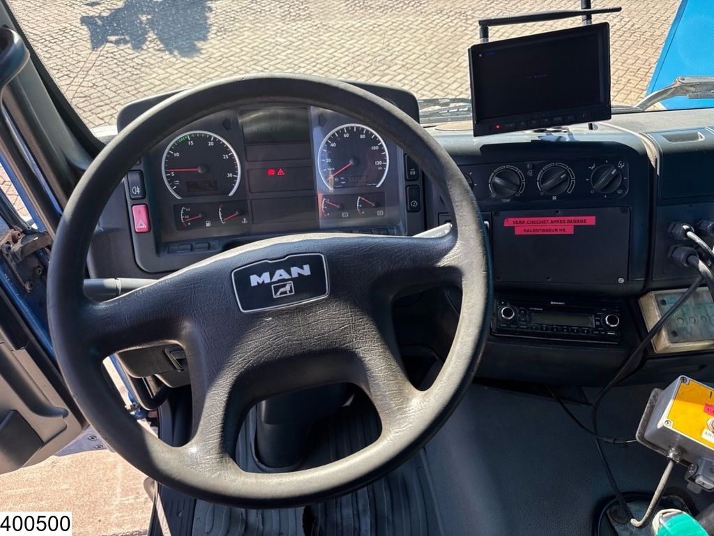 MAN TGA 33 410 6x4 Meiller, Steel suspension, Manual
