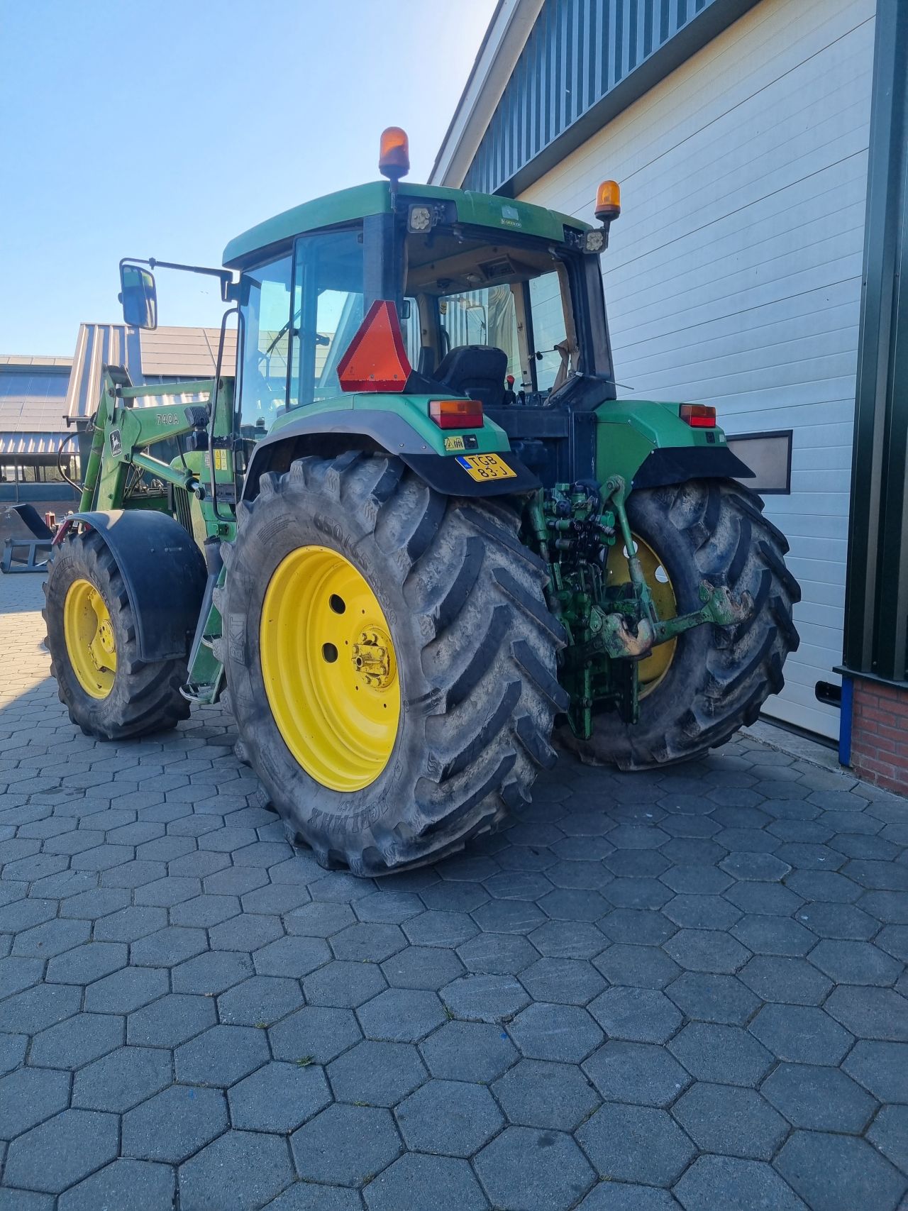 John deere tractor/trekker 6600 met voorlader