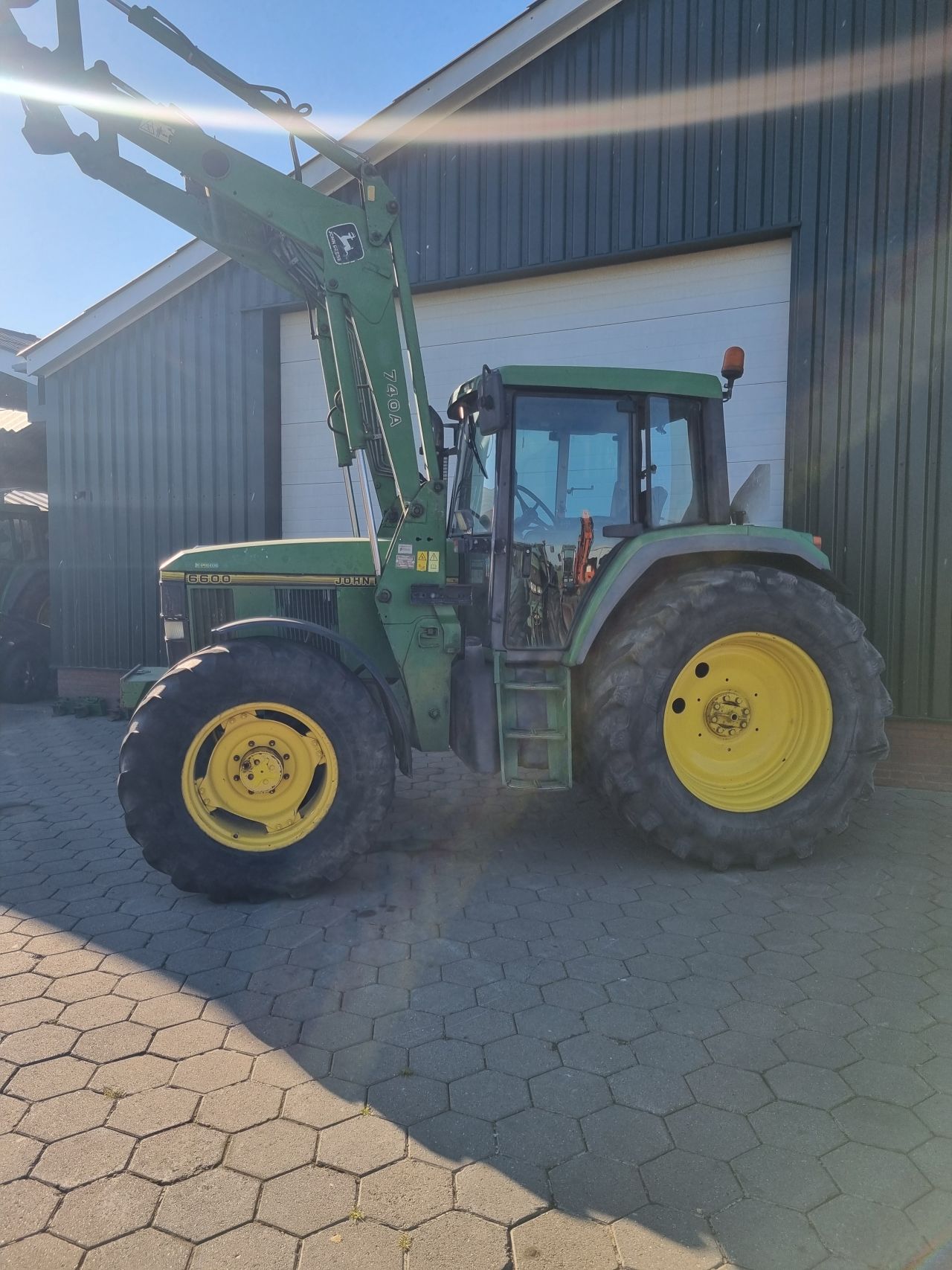 John deere tractor/trekker 6600 met voorlader