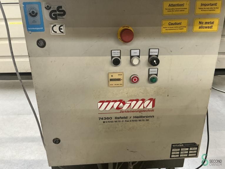 Shredders Weima WLB 600 2001 Hours 13602
