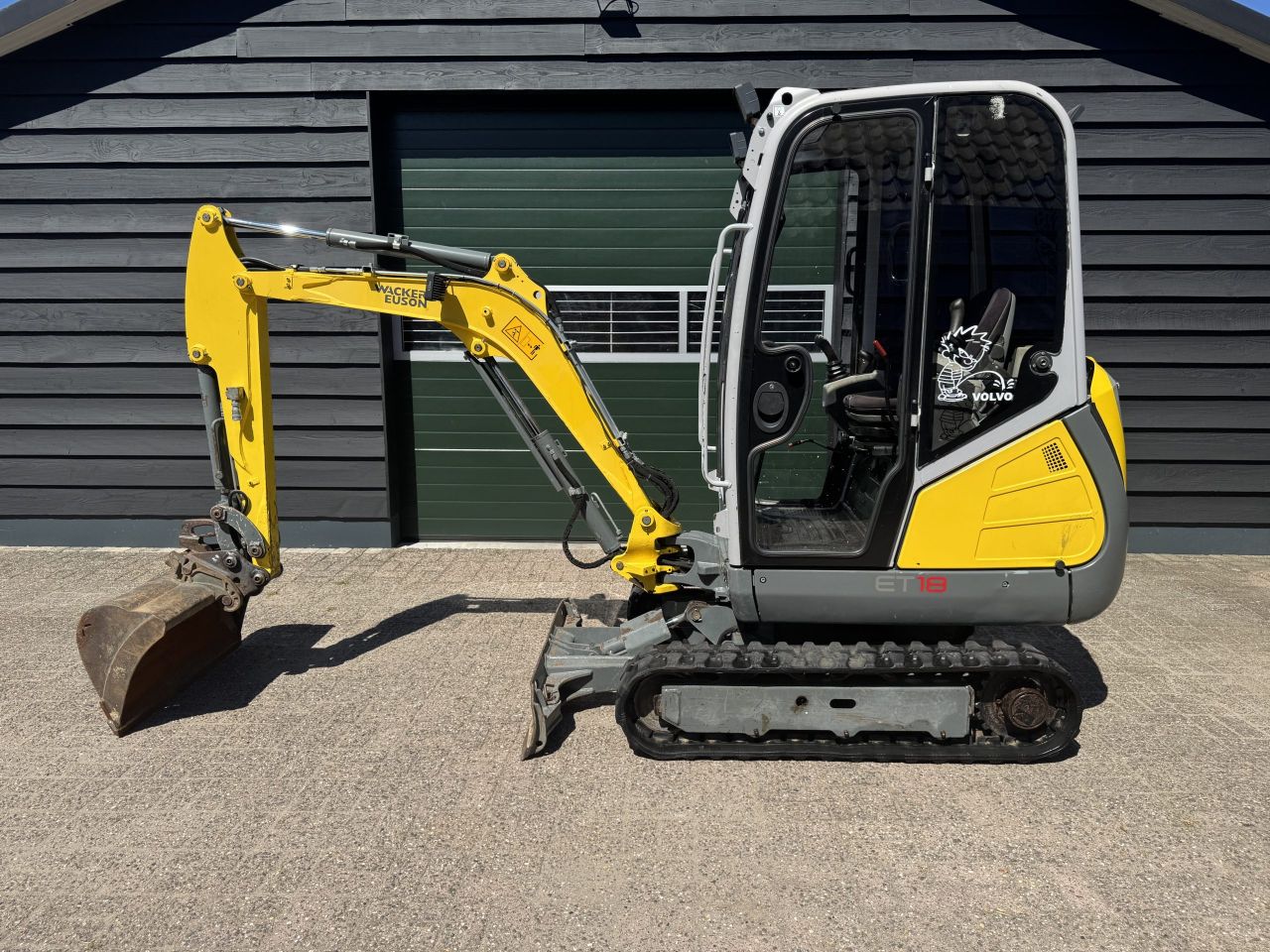 Wacker Neuson ET18 minigraver / graafmachine / minikraan