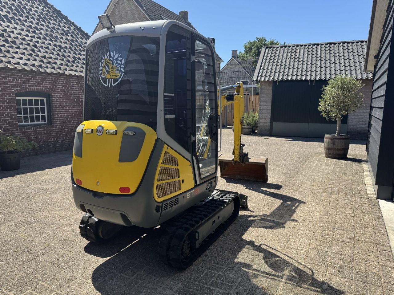 Wacker Neuson ET18 minigraver / graafmachine / minikraan