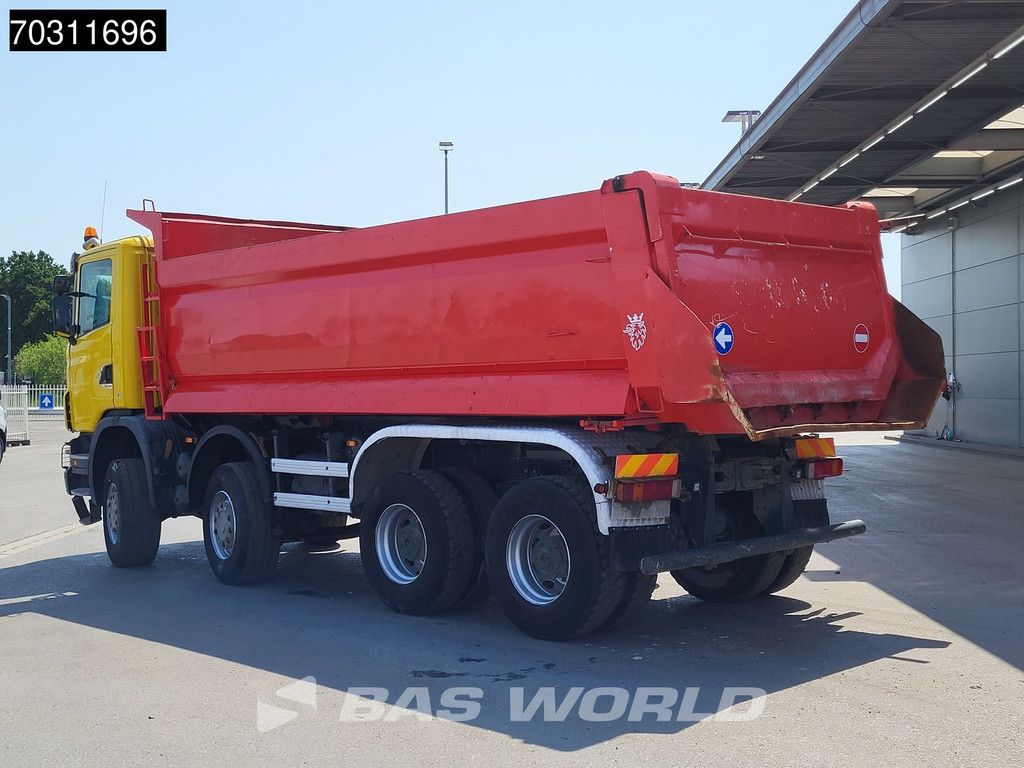 Scania G G420 8X6 8x6 Steel suspension 18m3 KH Kipper Big-Axle Euro 4