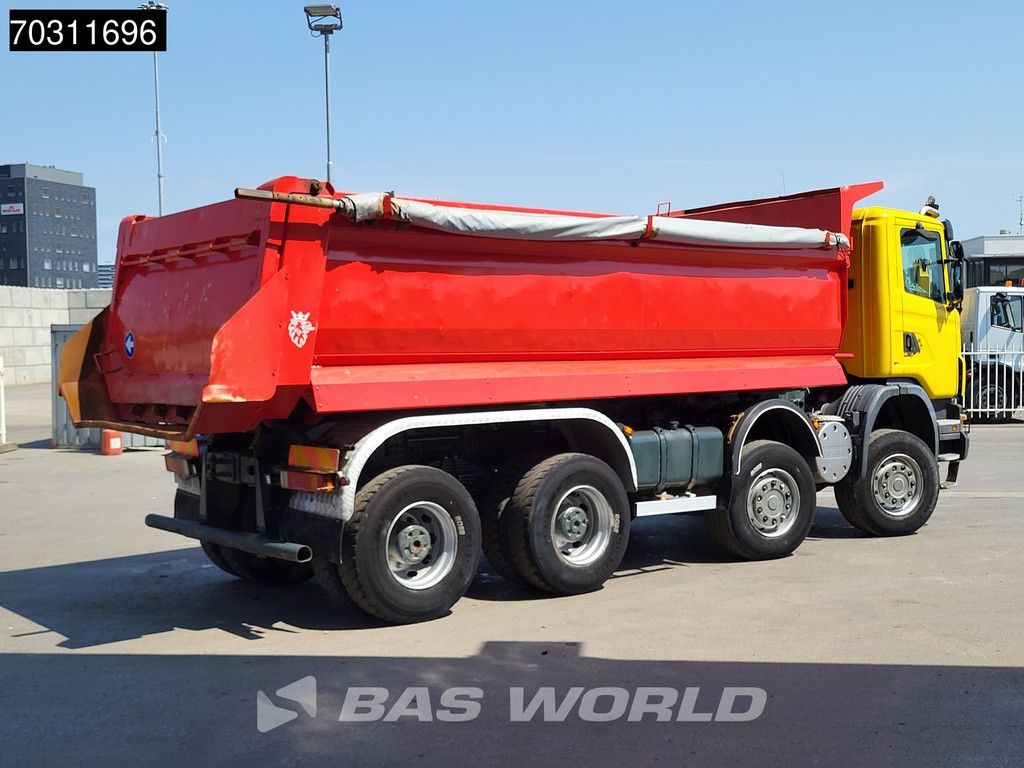 Scania G G420 8X6 8x6 Steel suspension 18m3 KH Kipper Big-Axle Euro 4
