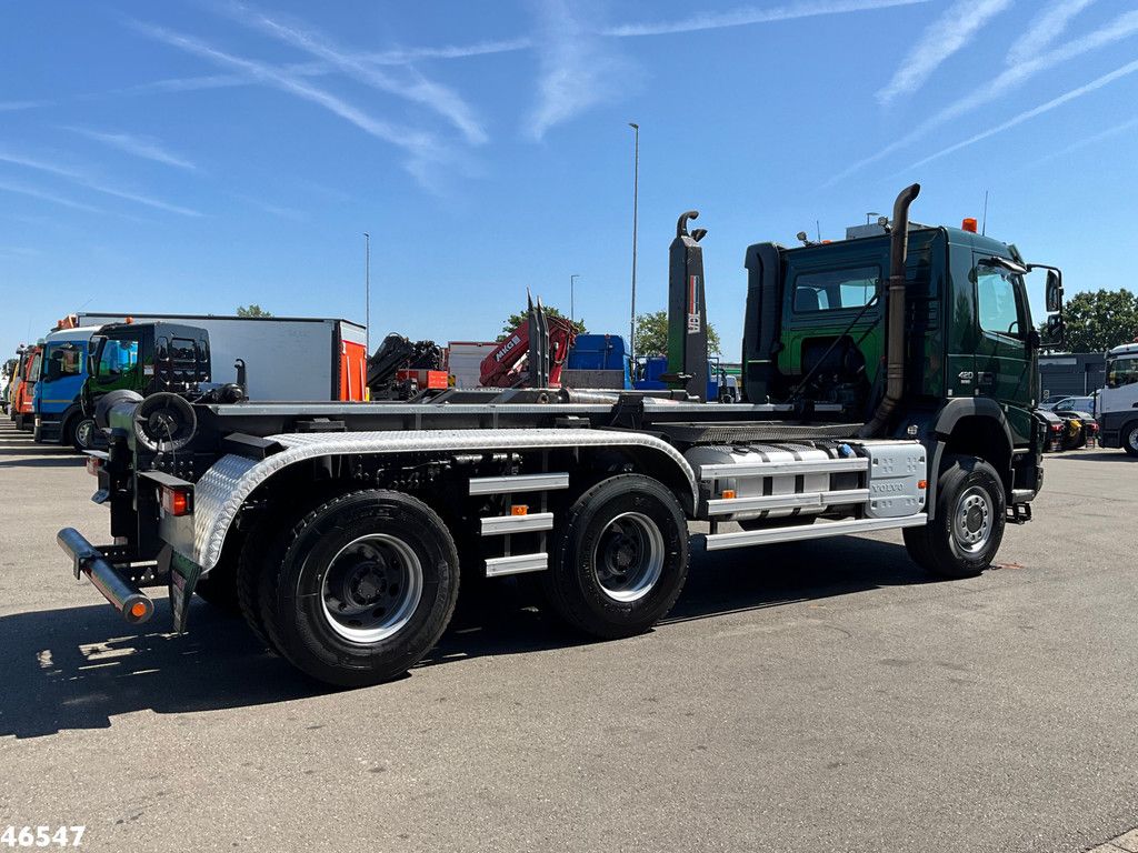 Volvo FMX 420 6x6 VDL 30 Ton haakarmsysteem Gestuurde aandrijfas!