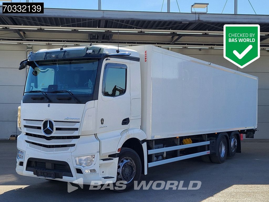 Mercedes Actros 2543 6X2 2000kg Tailgate Lift+steering axle Full Air Automatic Retarder Euro 6