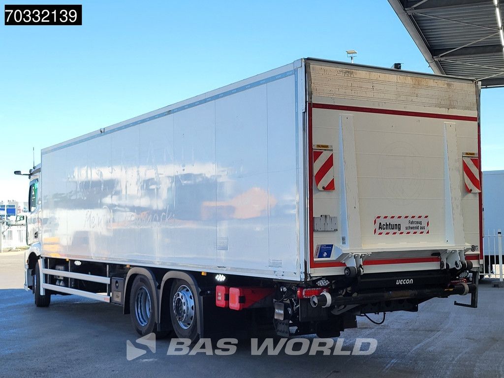 Mercedes Actros 2543 6X2 2000kg Tailgate Lift+steering axle Full Air Automatic Retarder Euro 6