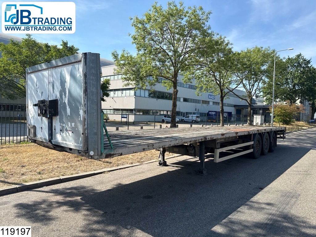 Lecitrailer open laadbak