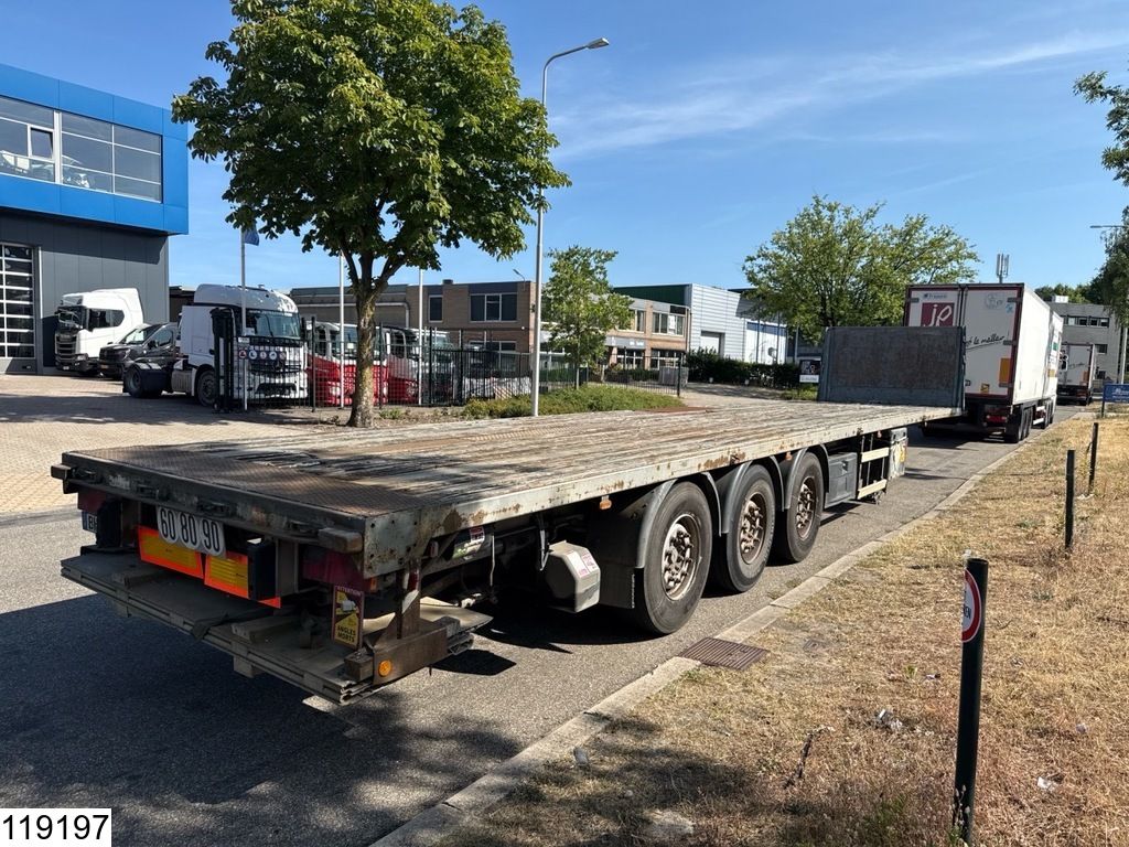 Lecitrailer open laadbak