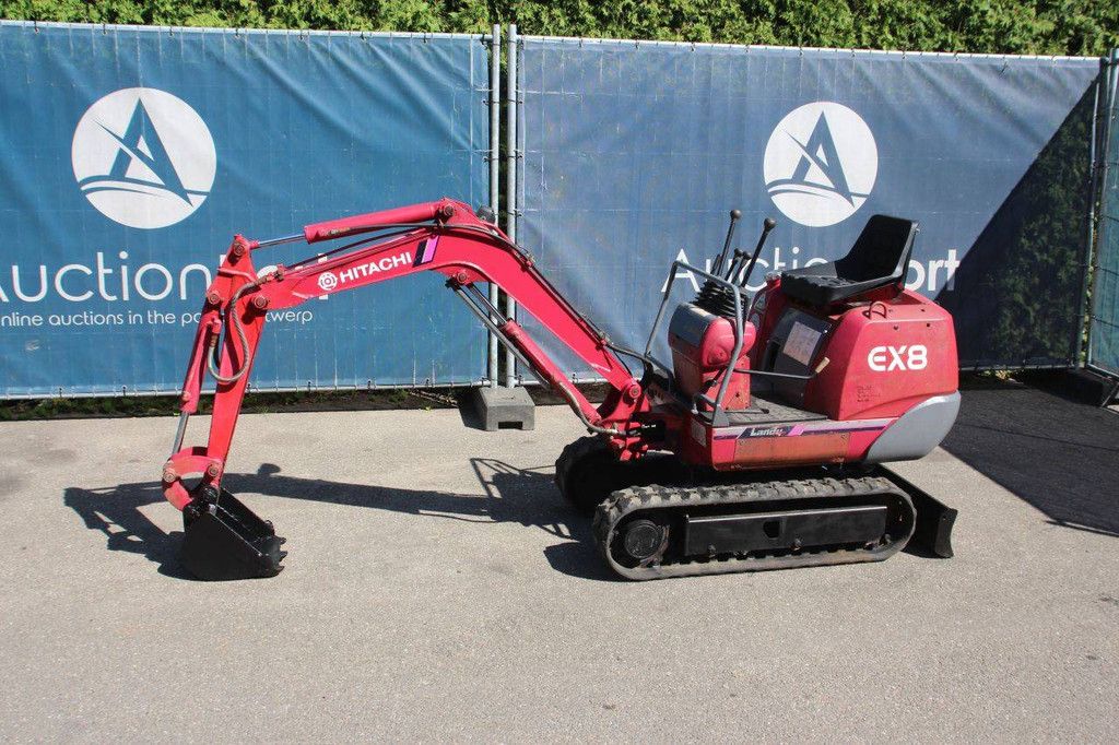 Minigraver Hitachi EX8 Diesel