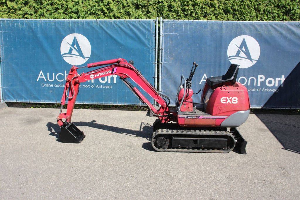 Minigraver Hitachi EX8 Diesel