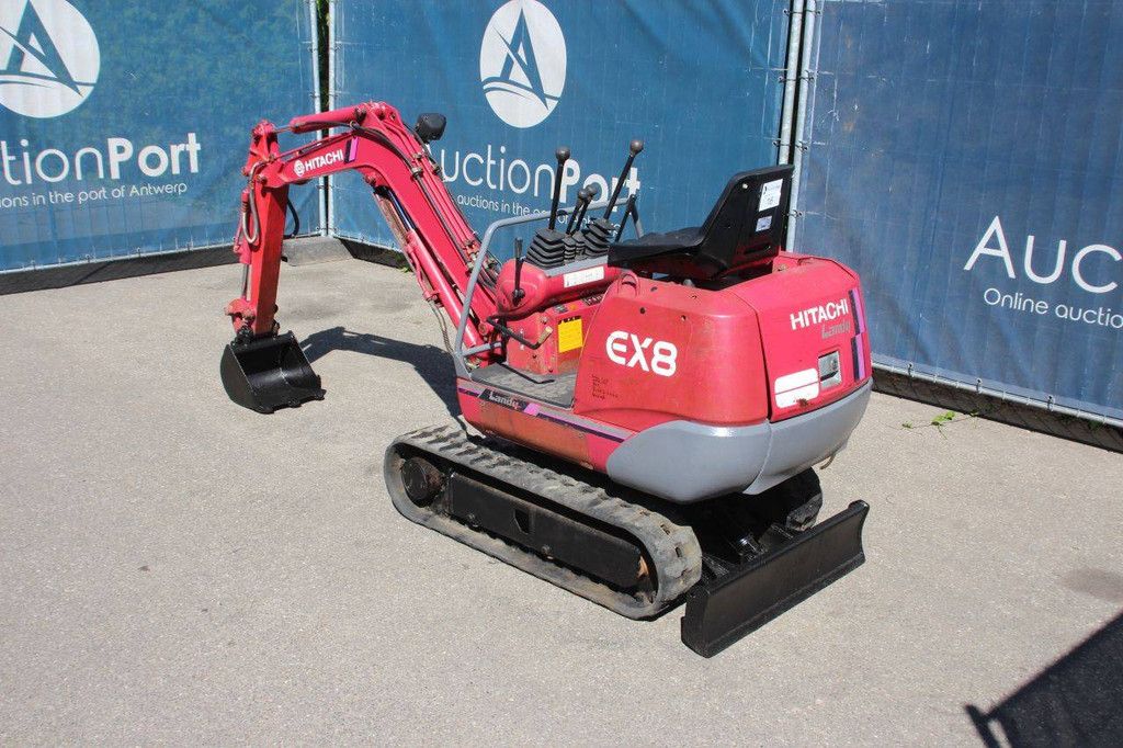 Minigraver Hitachi EX8 Diesel