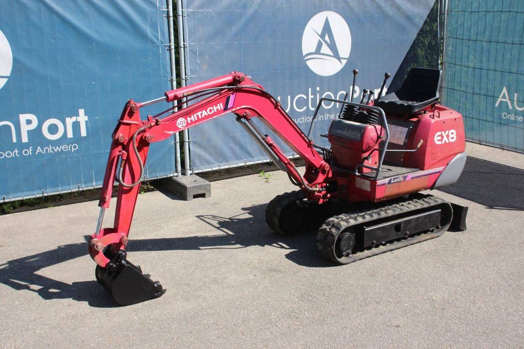 Minigraver Hitachi EX8 Diesel