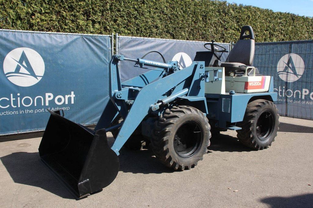 Articulated loader Mitsubishi WS200A Diesel 28HP