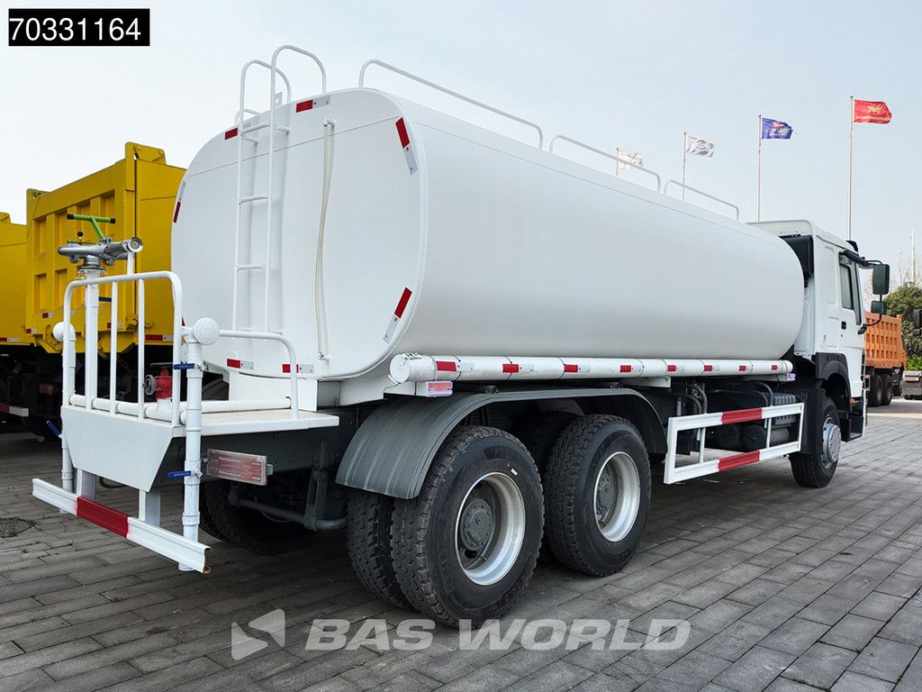 Sinotruk HOWO 371 6X4 Refurbished! Full steel Manual 20.000L water capacity Airco Euro 2