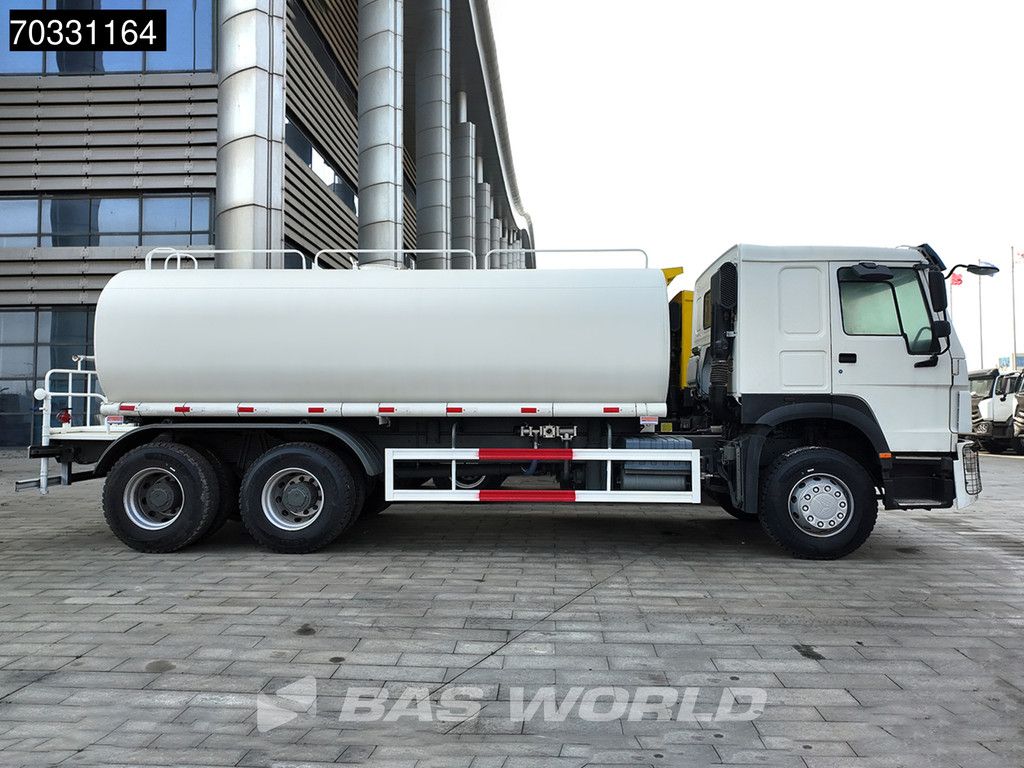 Sinotruk HOWO 371 6X4 Refurbished! Full steel Manual 20.000L water capacity Airco Euro 2