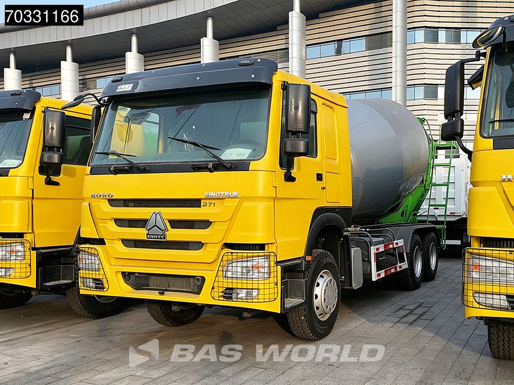 Sinotruk HOWO 371 6X4 Refurbished! Full Steel 12m3 mixer Manual Airco Euro 2