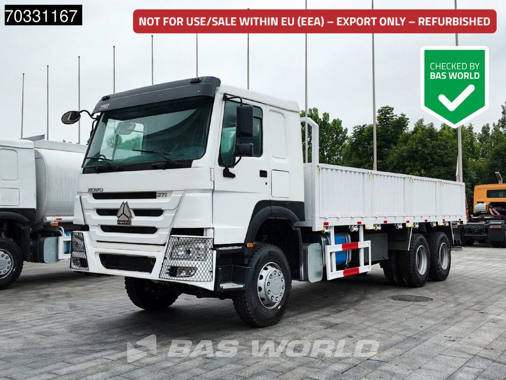 Sinotruk HOWO 371 6X4 Refurbished! 50T Platform Full Steel Airco Euro 2