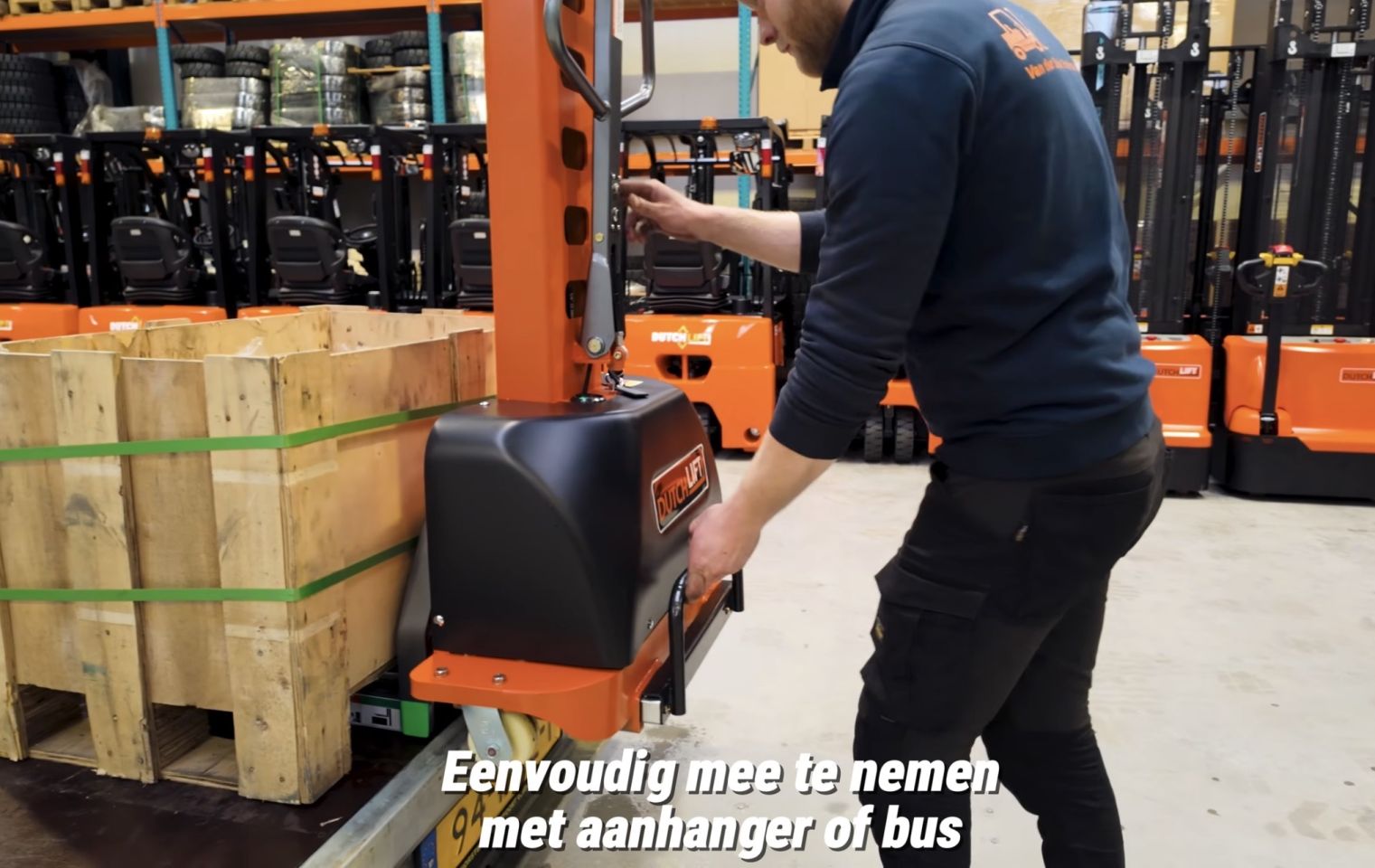 NIEUW! Meeneem Stapelaar 1000KG + GARANTIE !