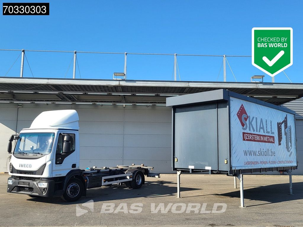 Iveco Eurocargo 150E250 4X2 15tonner LOW Mileage dismountable box Electric curtains Euro 6