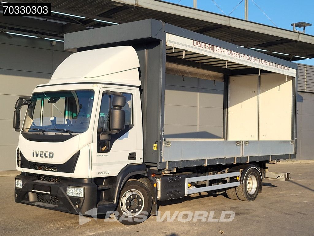 Iveco Eurocargo 150E250 4X2 15tonner LOW Mileage dismountable box Electric curtains Euro 6