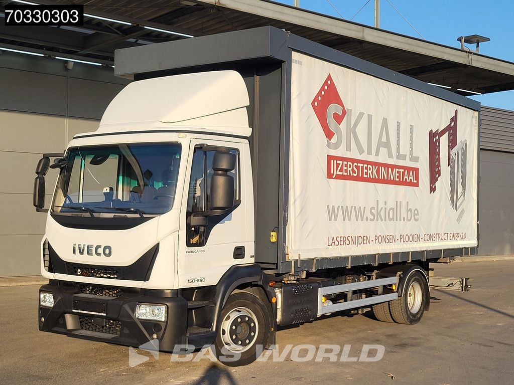 Iveco Eurocargo 150E250 4X2 15tonner LOW Mileage dismountable box Electric curtains Euro 6