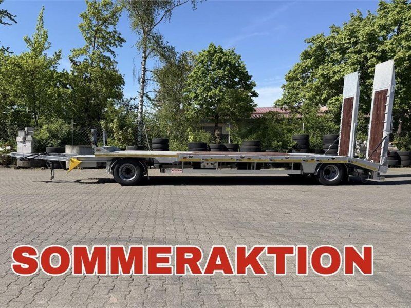 Möslein T2 Plato 8,20 2 Achs Tieflader mit gerader Ladefl