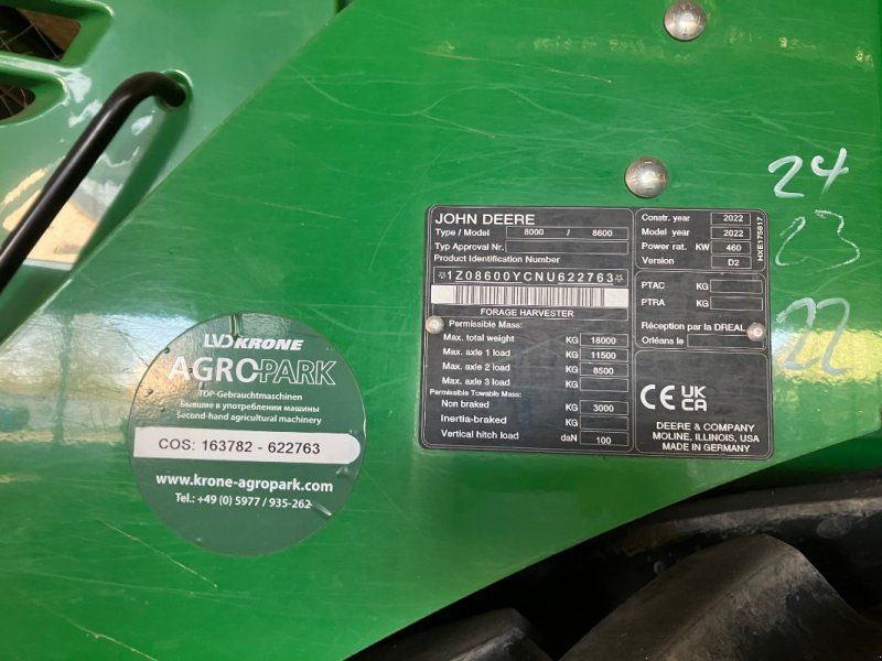 John Deere 8600i ProDrive