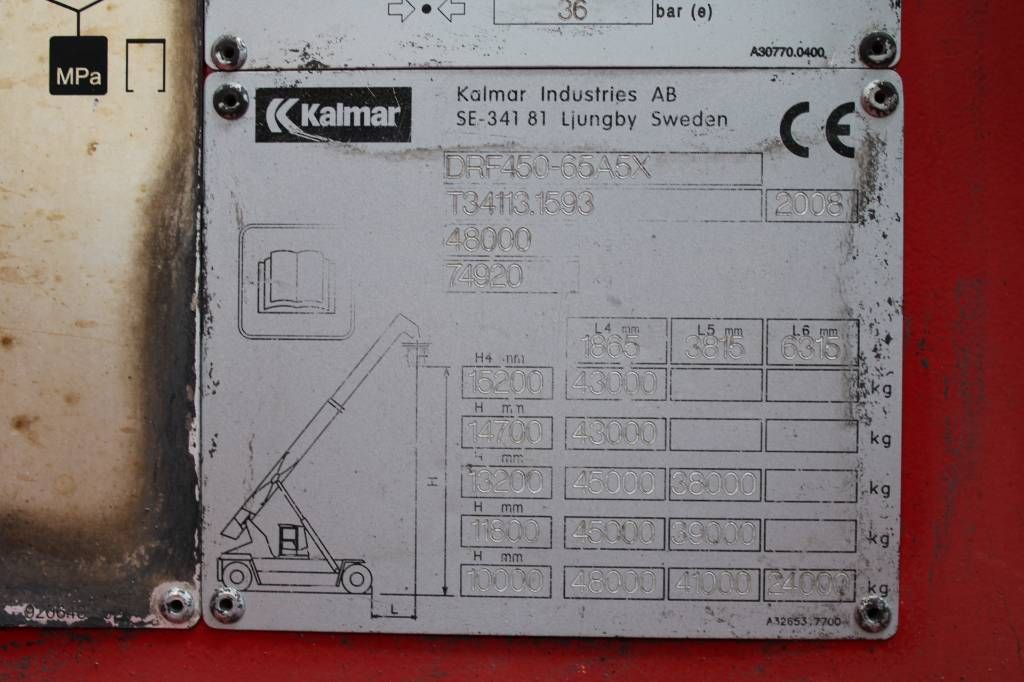 Kalmar DRF 450-65 A 5 X WITH MAGNET