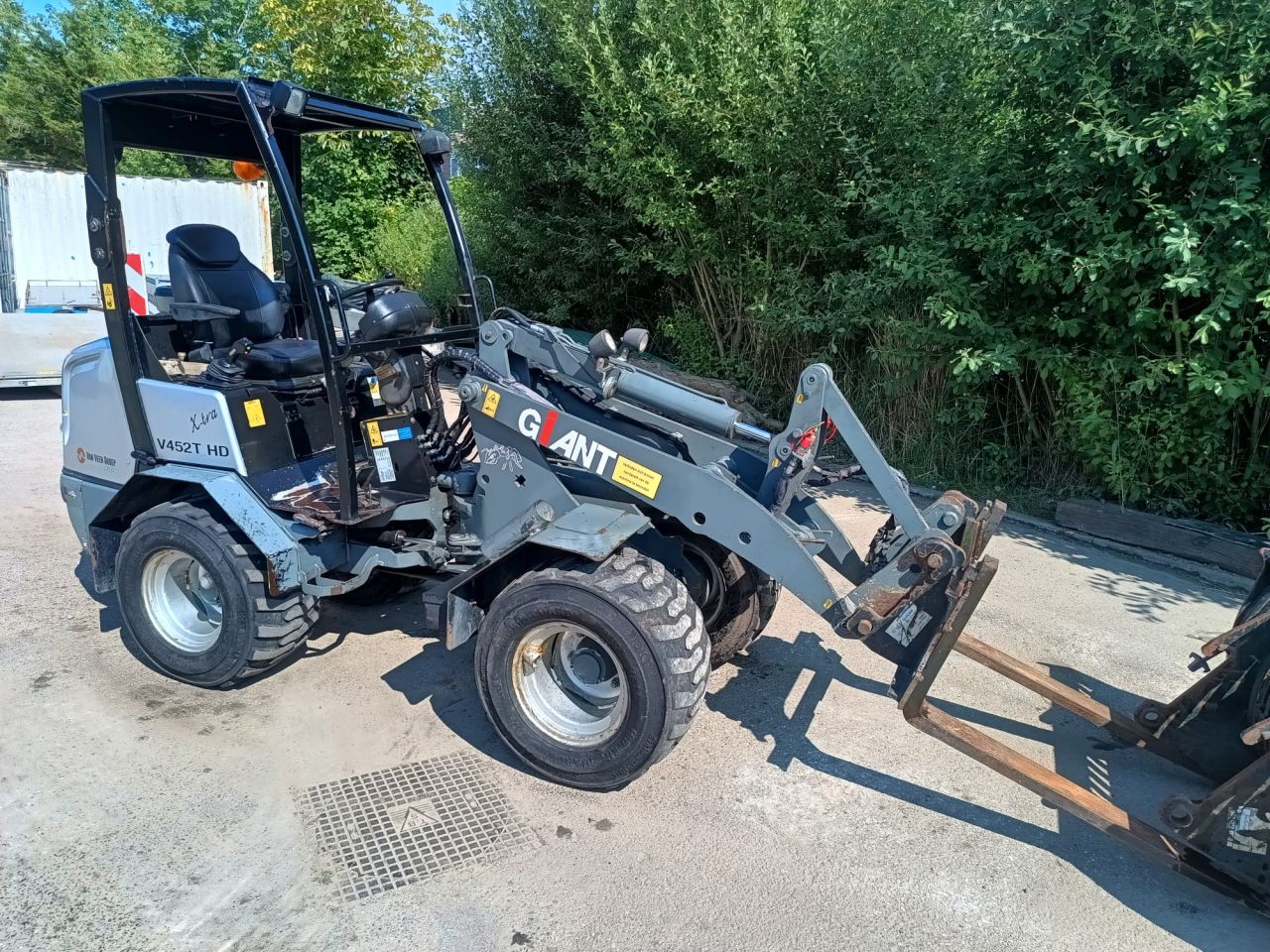Giant V452T X-tra HD 12-tons 4450u Brede banden Kent. 4 bakken!