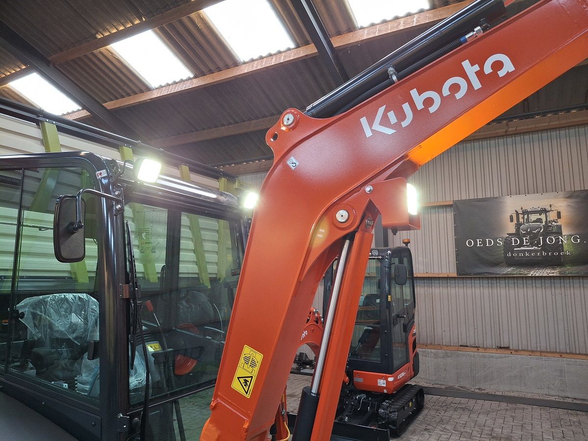 Kubota KX027-4 HI, minigraver, minikraan, BJ2025, 2 stuks,Nieuw!