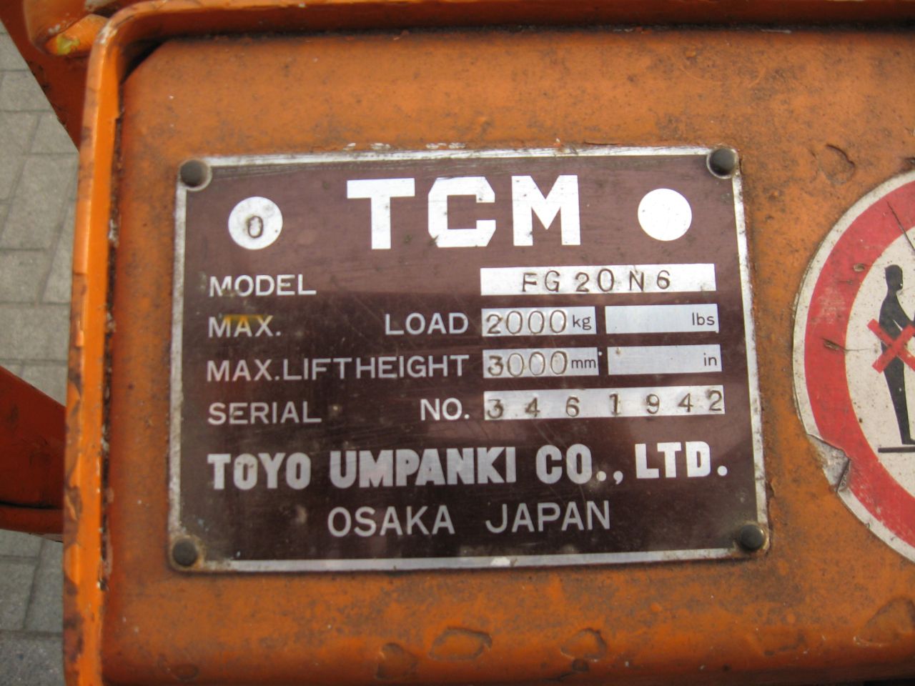 Heftruck TCM