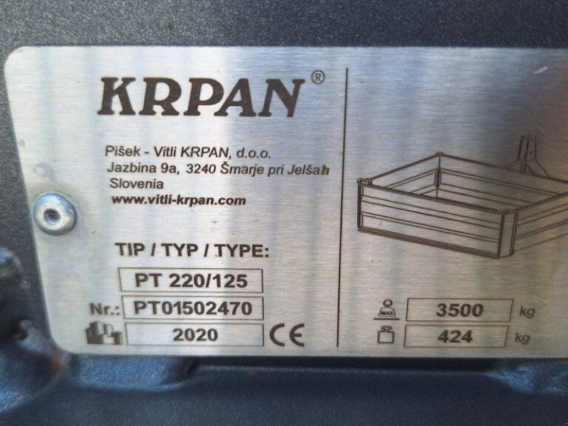 Krpan Kippmulde 220/125
