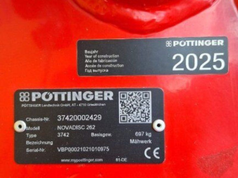 Pöttinger Novadisc 262